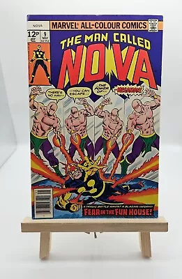 Buy Nova #9: Vol.1, UK Price Variant, Marvel Comics, High Grade! (1977) • 9.95£