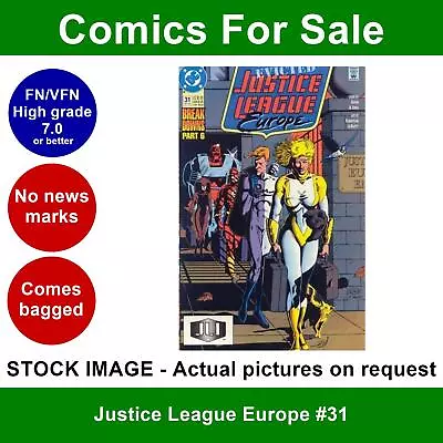 Buy DC Justice League Europe #31 Comic - FN/VFN Clean 01 October 1991 • 4.99£