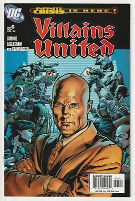 Buy Villains United 6 - DC 2005 - Infinite Crisis - Cover By J.G. Jones • 6.29£