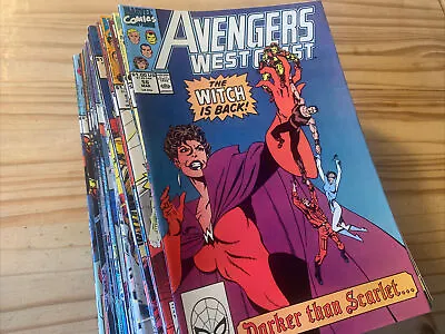 Buy Avengers West Coast # 47 To 92 Lot Of 46 All Graded • 50£