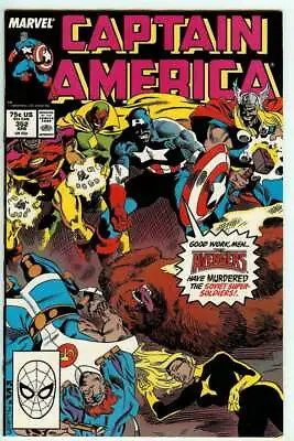 Buy Captain America #352 9.4 // 1st Team App Supreme Soviets Marvel 1989 • 19.19£