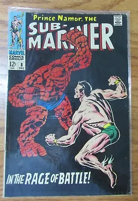Buy Marvel Comic Book Prince Namor The Sub-mariner #8 12¢ Dec 1968 • 55.73£