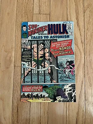 Buy TALES TO ASTONISH #70 (August, 1965) SUB-MARINER AND THE INCREDIBLE HULK MARVEL • 67.28£