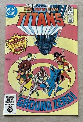 Buy New Teen Titans #10 (DC 1981).Direct Market Edition ~  Combined Shipping • 1.77£