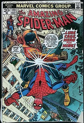 Buy Amazing Spider-Man #123 Vol 1 (1973) KEY *Gwen Stacy Funeral* - Good Range • 4.36£