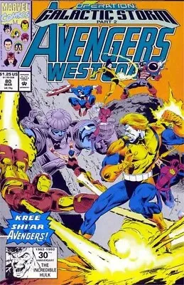 Buy Avengers West Coast Vol:2 #80 1992 • 3.95£