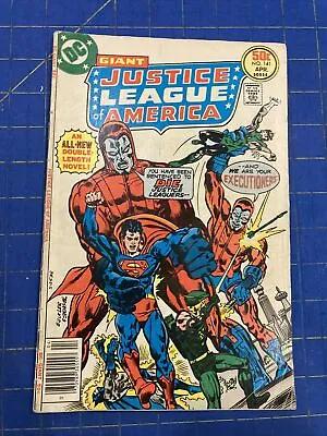Buy Justice League Of America #141 1st Manhunters! DC Comics 1977 VG-FN • 9.46£