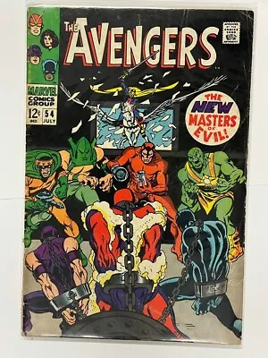Buy THE AVENGERS #54 1st APP OF NEW MASTERS OF EVIL MARVEL COMICS | Combined Shippin • 35.49£