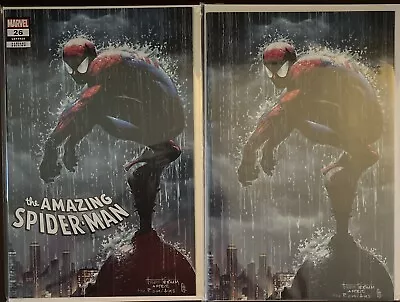 Buy Amazing Spider-Man #26 Tyler Kirkham Virgin Variant Cover Set Key Ltd To 600 • 32.02£