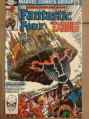 Buy Fantastic Four #240 (Marvel Comics, 1982) 1st Luna Maximoff John Byrne Direct • 4.82£