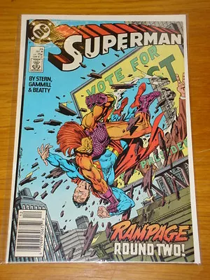 Buy Superman #24 Vol 2 Dc Comics Near Mint Condition December 1988 • 3.49£