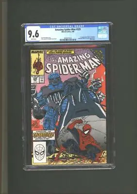 Buy Amazing Spider-Man #329 CGC 9.6 1st App Of The Tri-Sentinel Loki Cameo 1990 • 43.53£
