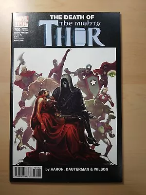 Buy The Mighty Thor #700 (marvel 2018) 2nd. Print Variant  Death Of Jane Foster Vf+ • 12.87£