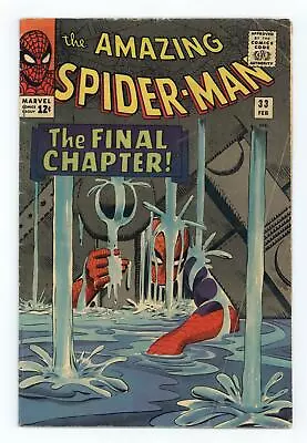 Buy Amazing Spider-Man #33 VG 4.0 1966 • 174.35£