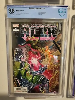Buy Immortal Hulk #43 CBCS 9.8 Alex Ross U-Foes Cover Alpha Flight Not CGC • 39.52£