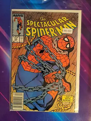 Buy Spectacular Spider-man #145 Vol. 1 High Grade 1st App Newsstand Marvel E62-257 • 7.99£