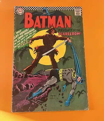 Buy DC Batman Comic No 189  FRIGHT Of The SCARECROW  1967 First Silver Age Scarecrow • 250£