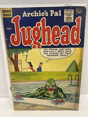 Buy Archie's Pal Jughead #79 December 1961 Creature From The Black Lagoon, Scarce • 395.30£
