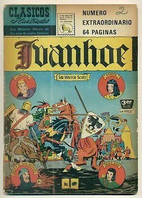 Buy CLASICOS ILUSTRADOS #137 Ivanhoe, La Prensa Comic 1967 • 9.63£