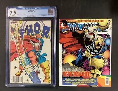 Buy Cgc 7.5 Thor #337 Comic Book 1st App Beta Ray Bill Marvel Back Issue #117 Mag • 79.85£