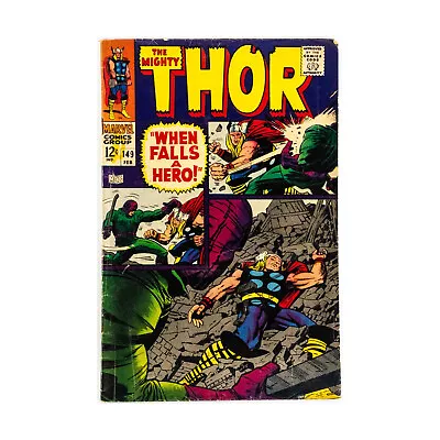 Buy Marvel Comics Thor Thor 1st Series #149 Fair+ • 15.89£