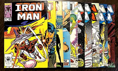 Buy Iron Man #201 - 203 - 204 - 208 - 211 - 215 - 216 - 217 - 222 - 227  Marvel 1985 • 15.98£