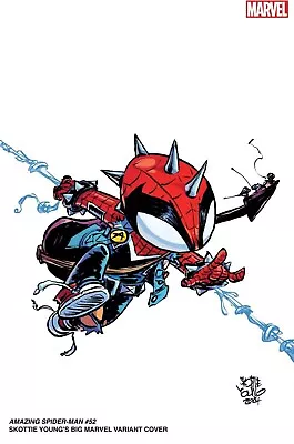 Buy Amazing Spider-man #52 Skottie Young Big Marvel PRESALE 6/19 Marvel 2024 • 2.86£