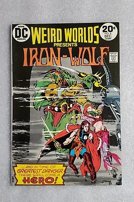 Buy Weird Worlds #8: Iron Wolf VF 1973 (20 Cents) DC Comics. • 3.94£
