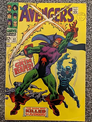 Buy The Avengers 52. 1968 Marvel Silver Age. 1st Grim Reaper. Combined Postage • 24.98£