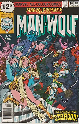 Buy Marvel Comics Marvel Premiere #46 (1979) Man Wolf 1st Print Vf+ • 3.95£