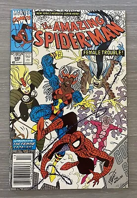 Buy AMAZING SPIDER-MAN #340 - (Marvel 1990) - NEWSSTAND Larsen Art • 7.90£