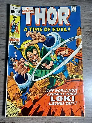 Buy Thor #191 VG Marvel Comics C196 • 5.91£