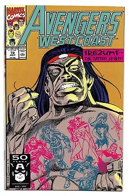 Buy Avengers West Coast #72 (Vol 2) : NM- :  Chaos And Chysanthemums  • 2.75£