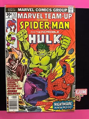 Buy Marvel Team Up #53 (Jan 1977)  1st Byrne Art On X-Men Spider-man Hulk • 12.06£