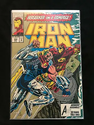 Buy IRON MAN #292 NM  1993 Berserker 7, Captain America, Nick Fury MARVEL • 2.36£
