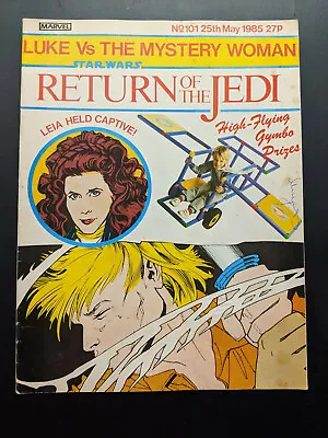 Buy Return Of The Jedi No 101, May 25th 1985, Star Wars Weekly UK Marvel Comic  • 6.99£