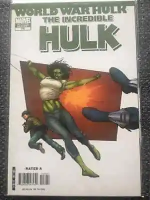 Buy Incredible Hulk Vol II #106 Third Print Variant Cover (Marvel 2007) NM • 3£