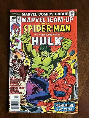 Buy MARVEL TEAM-UP #53 🔑 Key Spider-Man And The Incredible Hulk 1977 MARVEL COMICS • 16.08£