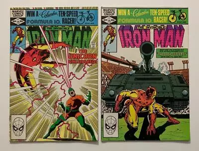 Buy Iron Man #154 & #155 (Marvel 1982) 2 X FN+ Bronze Age Issues. • 12.95£