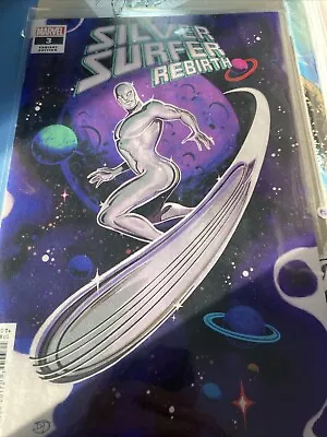 Buy SILVER SURFER: REBIRTH #3 (DAVID TALASKI VARIANT) COMIC BOOK - Marvel Comics • 2.50£