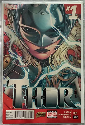 Buy THOR #1 - JANE FOSTER - JASON AARON (Marvel, 2014, First Print) • 49.50£