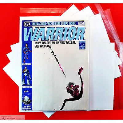 Buy Warrior Magazine # 3 Original Marvel Man Miracle Man British Comic UK (Lot 3641 • 19.99£