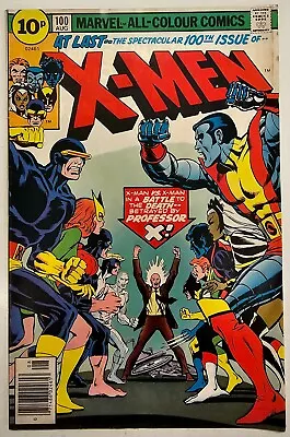 Buy Bronze Age Marvel Comic Book X-Men Key Issue 100 Higher Grade VG+ X-Men Vs X-Men • 36£