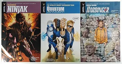 Buy Ninjak Harbinger Quantum And Woody 1 Valiant Comics TPB Bundle Collection Lot • 10.99£
