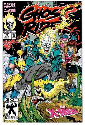 Buy Ghost Rider #27 (1992) - A:x-men - Jim Lee Main Cover - Marvel Comics - Nm • 8.76£