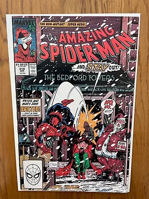 Buy Amazing Spider-Man 314 (1988) NM. ‘Down And Out In Forest Hills’ By McFarlane  • 10£