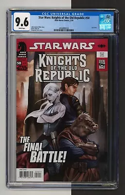 Buy Star Wars Knights Of The Old Republic #50, CGC 9.6, Final Issue, Dark Horse 2010 • 46.56£
