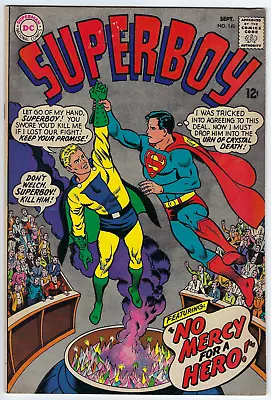Buy Superboy 141 1967 F/VF Swan/Klein-c Papp/Chic Stone-a No Mercy For A Hero! • 10.40£