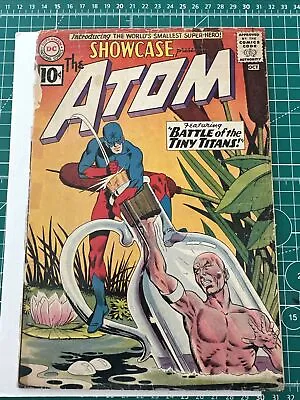 Buy SHOWCASE #34 First Appearance Of The Atom DC Key - LOW GRADE - COVER DEATCHED • 143.86£