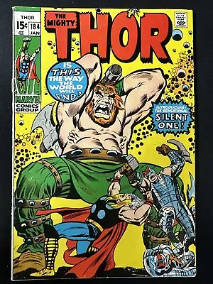 Buy The Mighty Thor #184 Vintage Marvel Comics Silver Age 1st Print 1971 VG *A2 • 11.98£